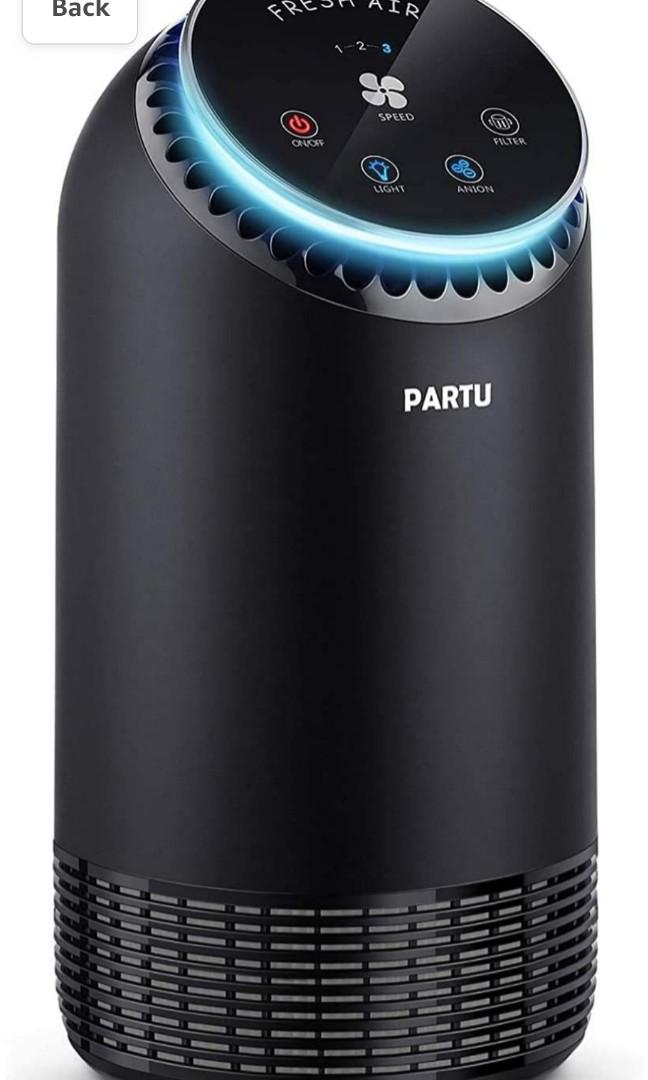 Partu hepa outlet air purifier manual