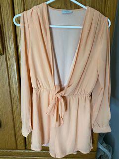 Peach Romper