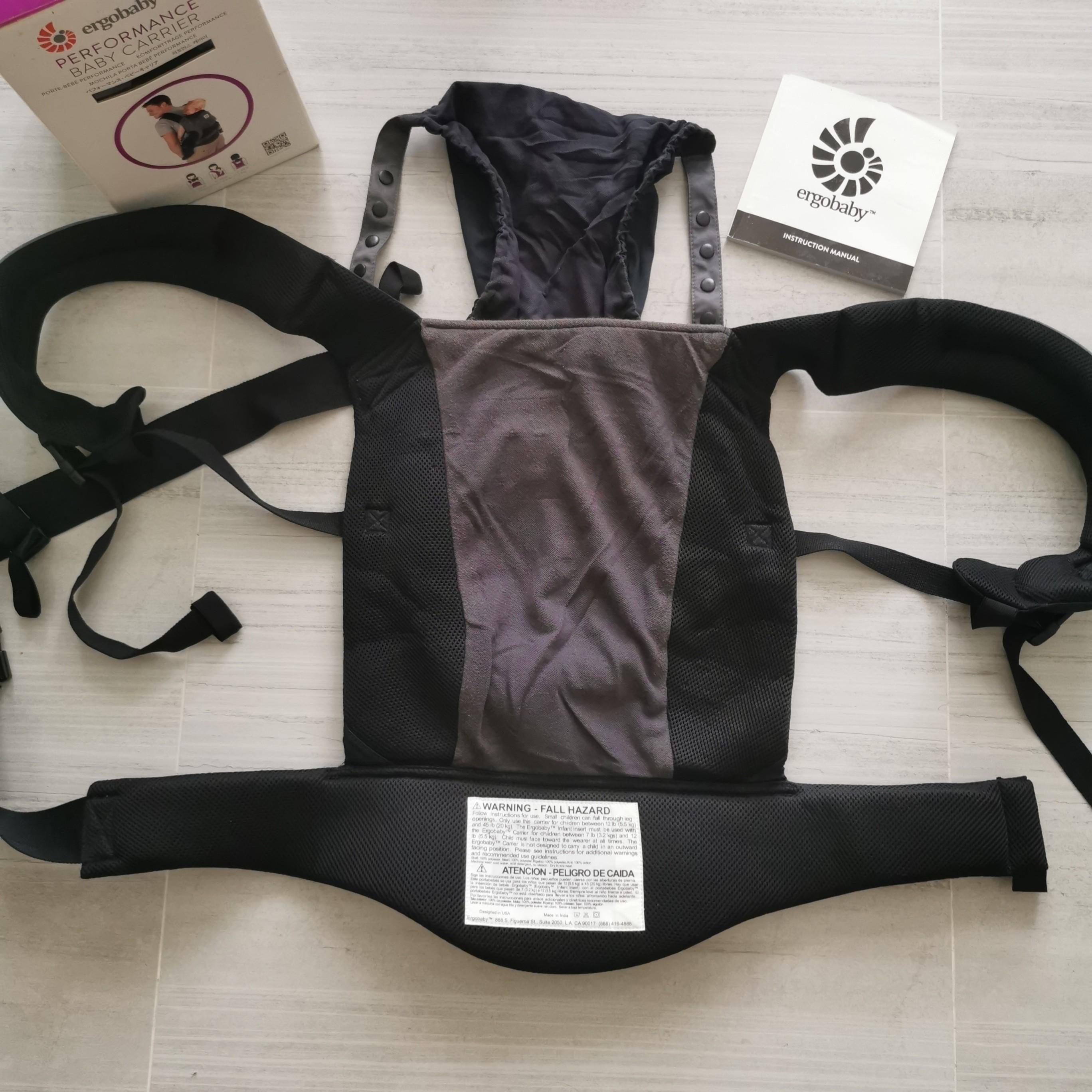 ergo performance instructions