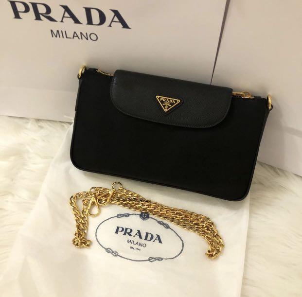 PRADA sling bag 1BH085 Luxury Bags Wallets on Carousell