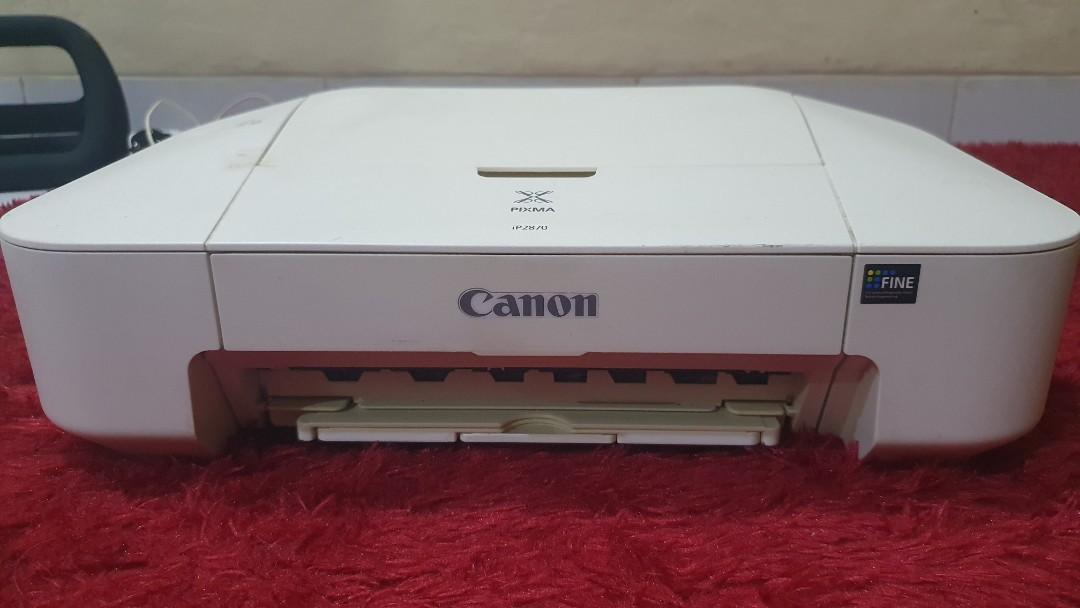 Printer Canon IP Pixma 2780 Tanpa Kartridge, Elektronik, Bagian Komputer \u0026  Aksesoris di Carousell