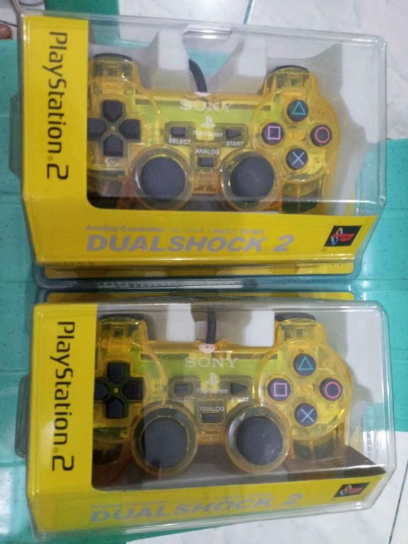 Yellow ps2 controller hotsell