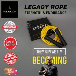 🇬🇧Rush Athletics - Jump Rope - Legacy Rope - skipping Rope - tali lompat Viral [100 % Original UK]