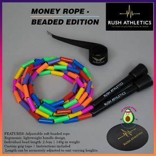 🇬🇧Rush Athletics Icon Freestyle Rope - Jump Rope - Beaded Jump Rope - Tali Lompat [100% Import From UK]