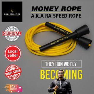 🇬🇧Rush Athletics Jump Rope - Money Rope - Speed Rope - skipping Rope (Original) -Tali Lompat Viral | 100% Original UK