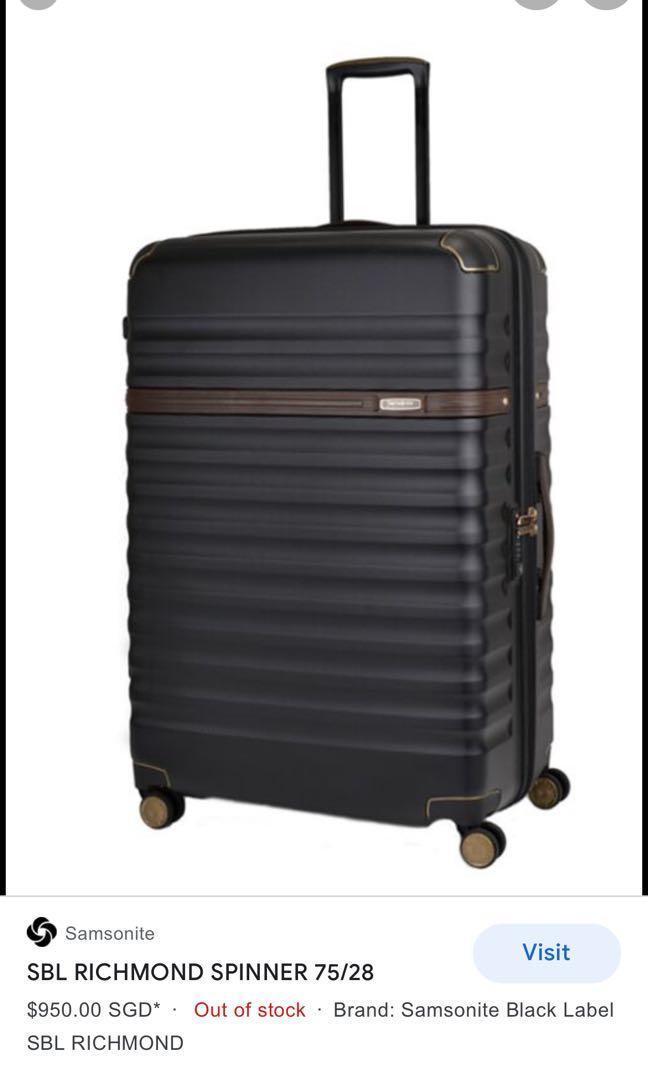Samsonite black hot sale label richmond review