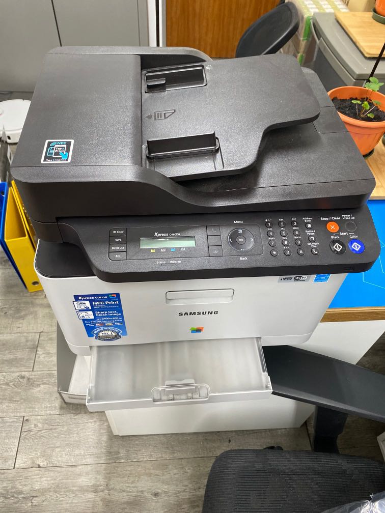 Samsung Xpress C460FW 3in1 print, scan, photocopy., Computers \u0026 Tech,  Printers, Scanners \u0026 Copiers on Carousell