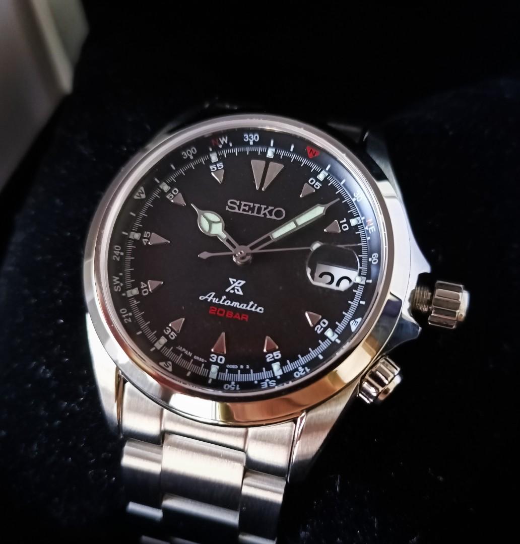 Seiko alpinist sales shark tooth