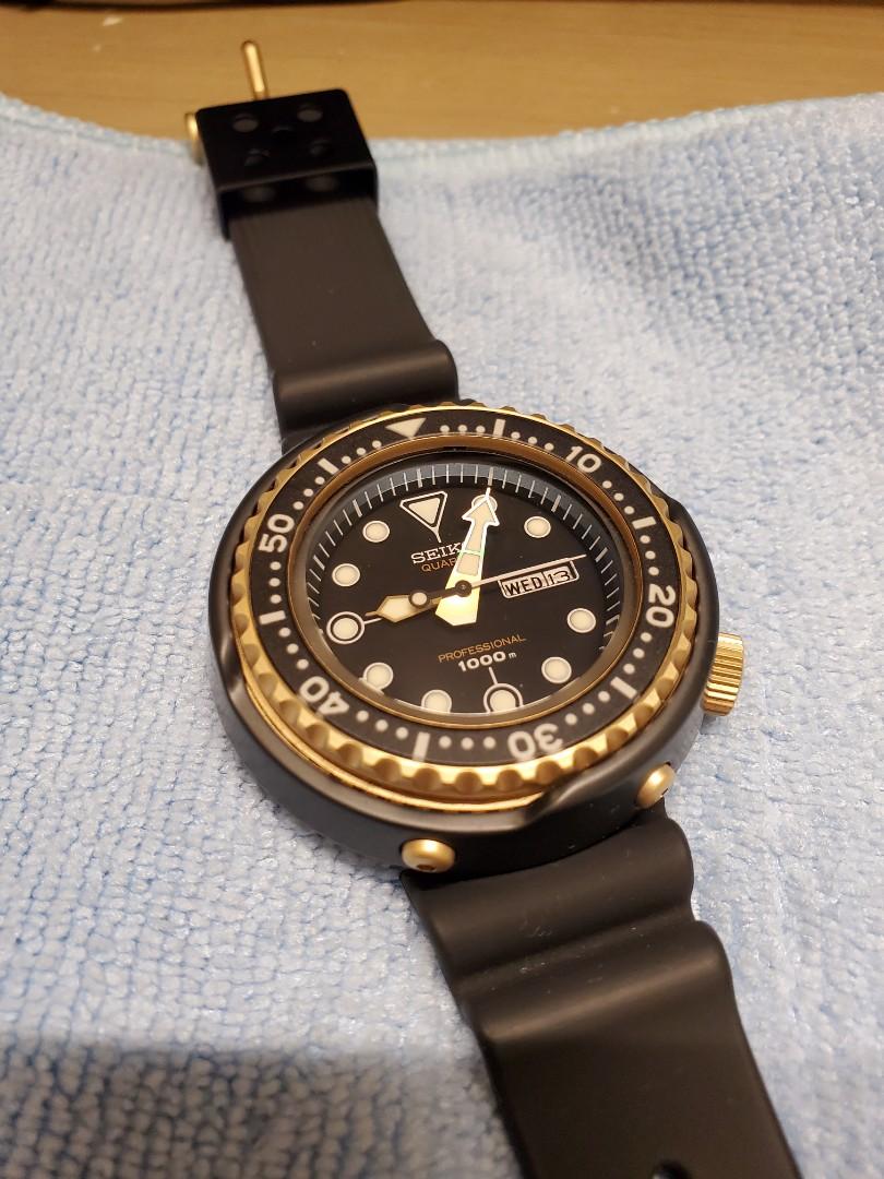 Seiko tuna sale 1000m quartz
