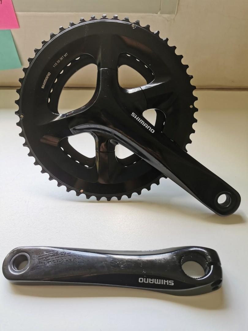 Shimano Rs510 165mm Crankset Work With 105 Ultegra Durace Sports Equipment Bicycles Parts Parts Accessories On Carousell