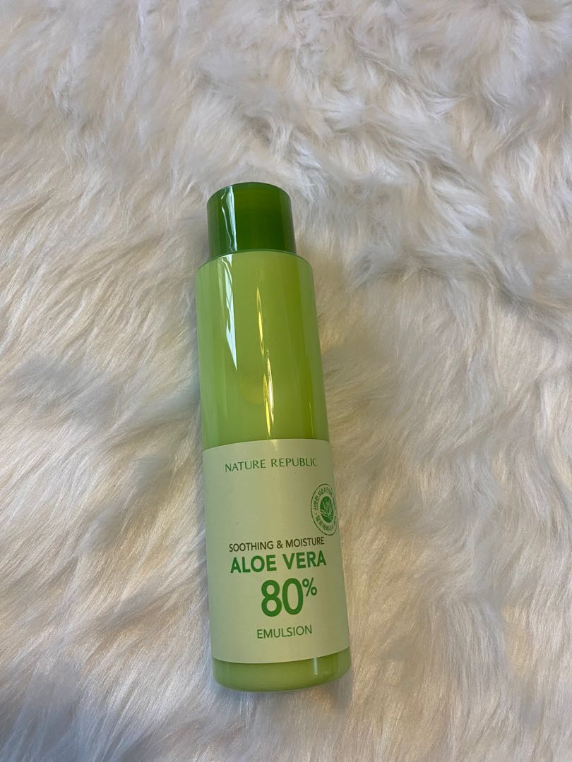 Nature Republic Soothing And Moisture Aloe Vera 80 Emulsion Beauty And Personal Care Face Face 1170