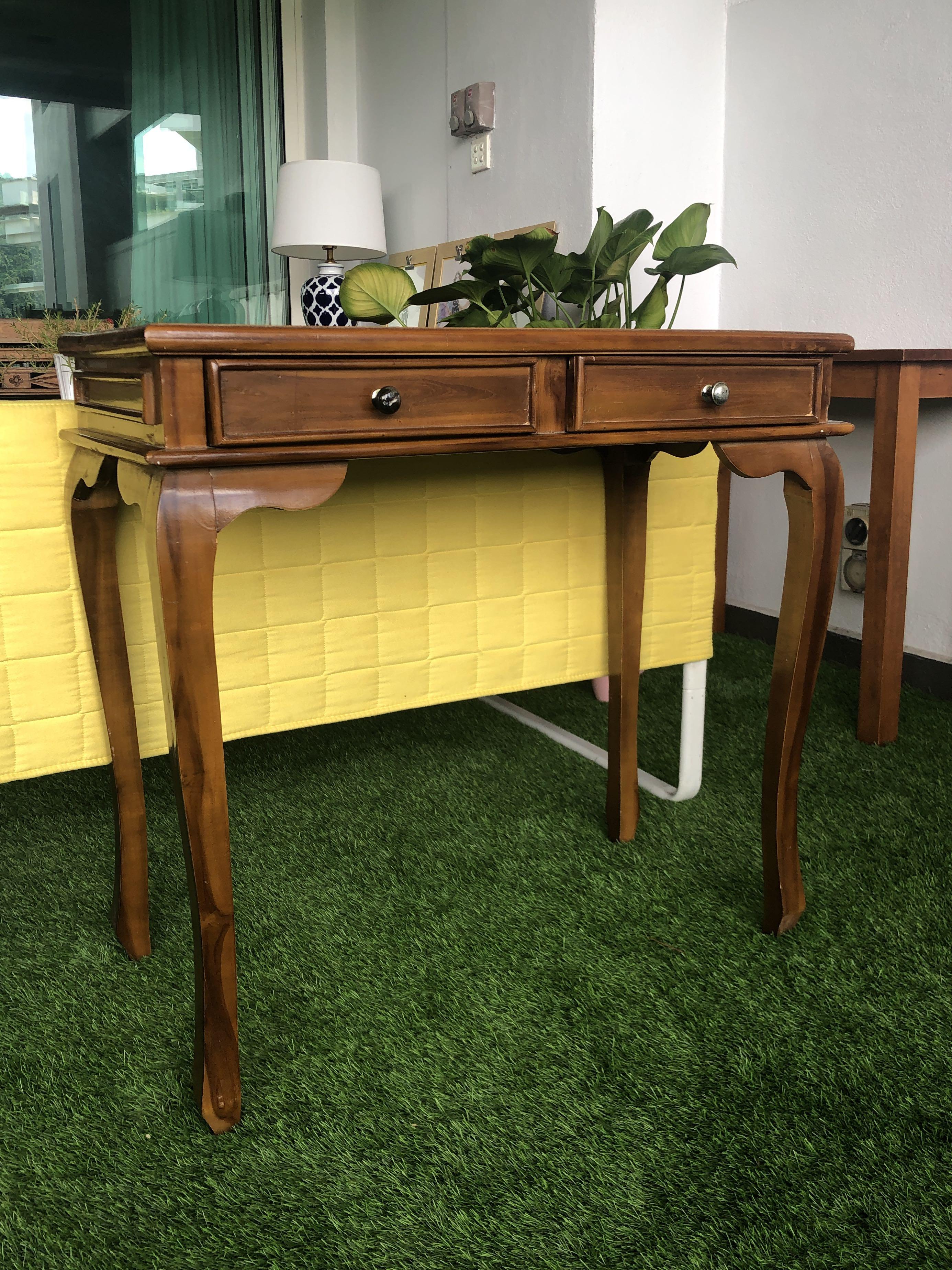 Teak wood console table Furniture Home Living Furniture