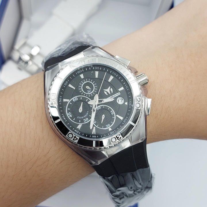 Technomarine Cruise set (Category: Men's Watches) located in Malabon City. Submitted by hyruwatchesandaccessories (Listing ID 1102155751, Image 3). Description: Technomarine Cruise set ❤️Php 8999 ❤️Mall price: 30k ⌚️46mm ⌚️Japan movement ⌚️with extra strap ✔️box ✔️tag ✔️warranty card FB page: https://m.facebook.com/hyruwatchesandaccessories/ Instagram: https://www.instagram.com/hyruwatches/.
