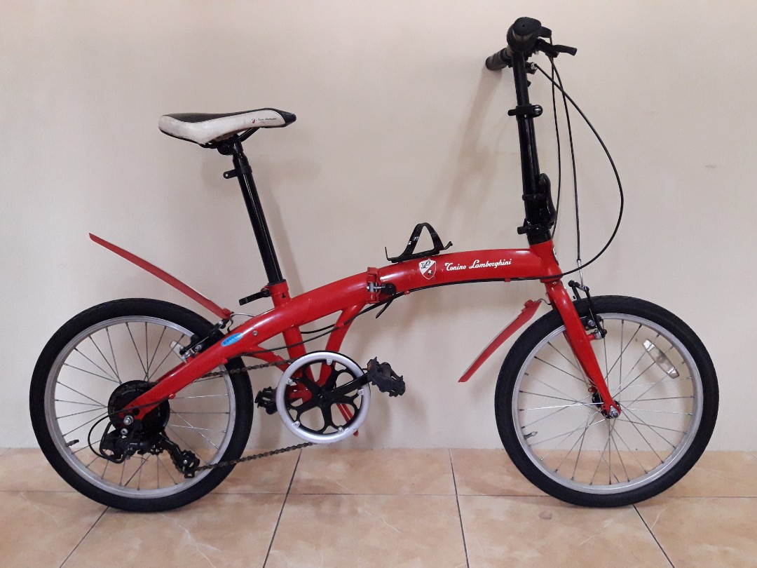 Lamborghini folding bike hotsell