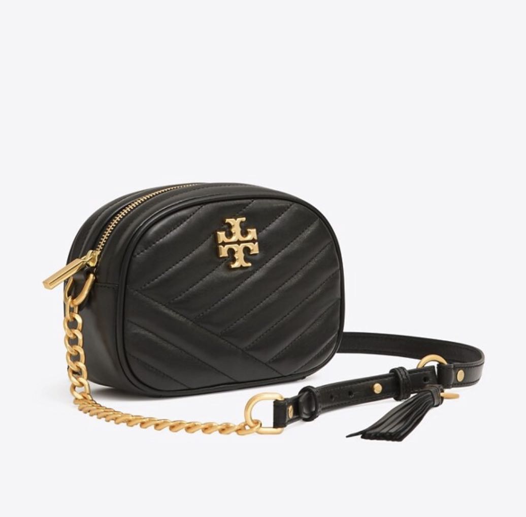 美國代購）Tory Burch KIRA CHEVRON 小圓形包, 她的時尚, 包包與錢包