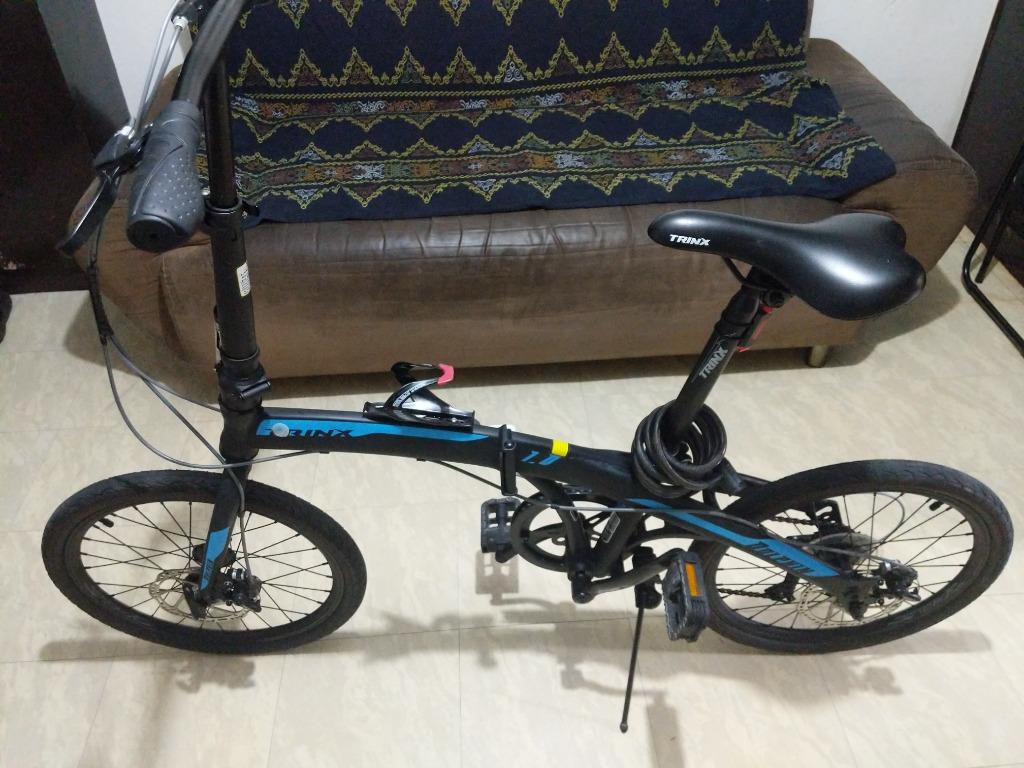 Trinx Dolphin 1.0 Folding Bike Sports Equipment Bicycles