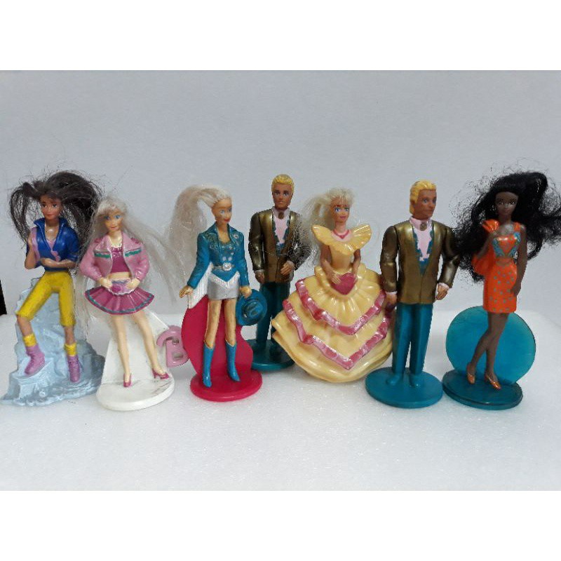 Barbie happy hotsell meal toys 90s