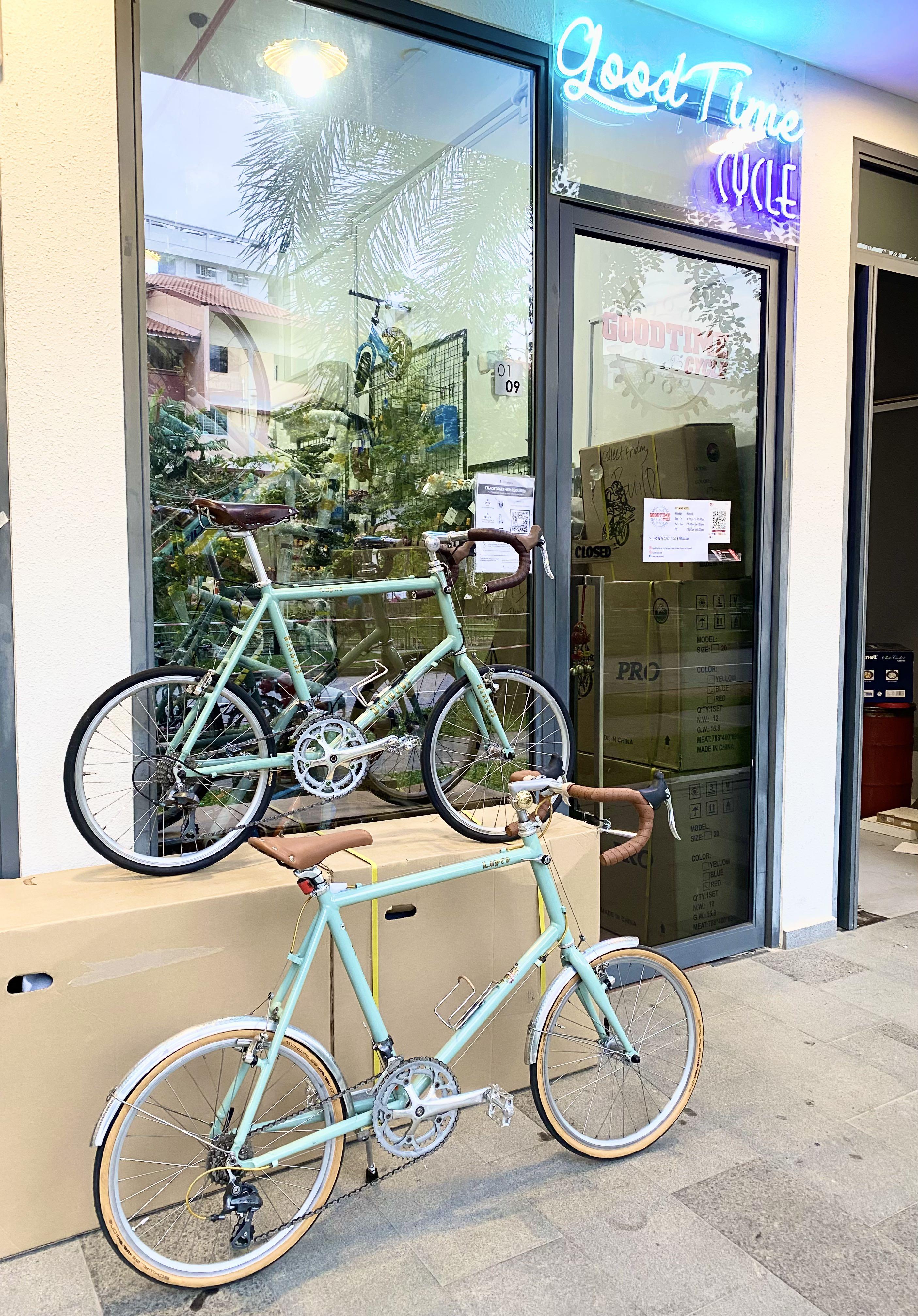 Vintage Bianchi Lepre Mini Velo Merlo Bruno