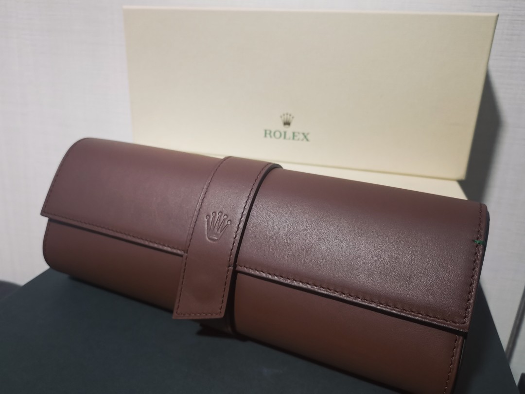 Rolex Travel Pouch Luxury Accessories on Carousell