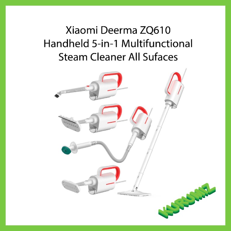 Xiaomi Deerma ZQ610 Handheld 5in1 Multifunctional Steam Cleaner All