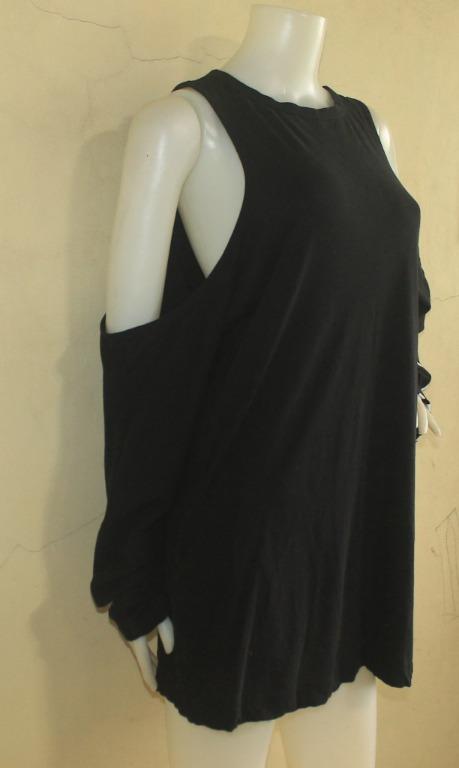 Adidas cold shoulder shirt clearance