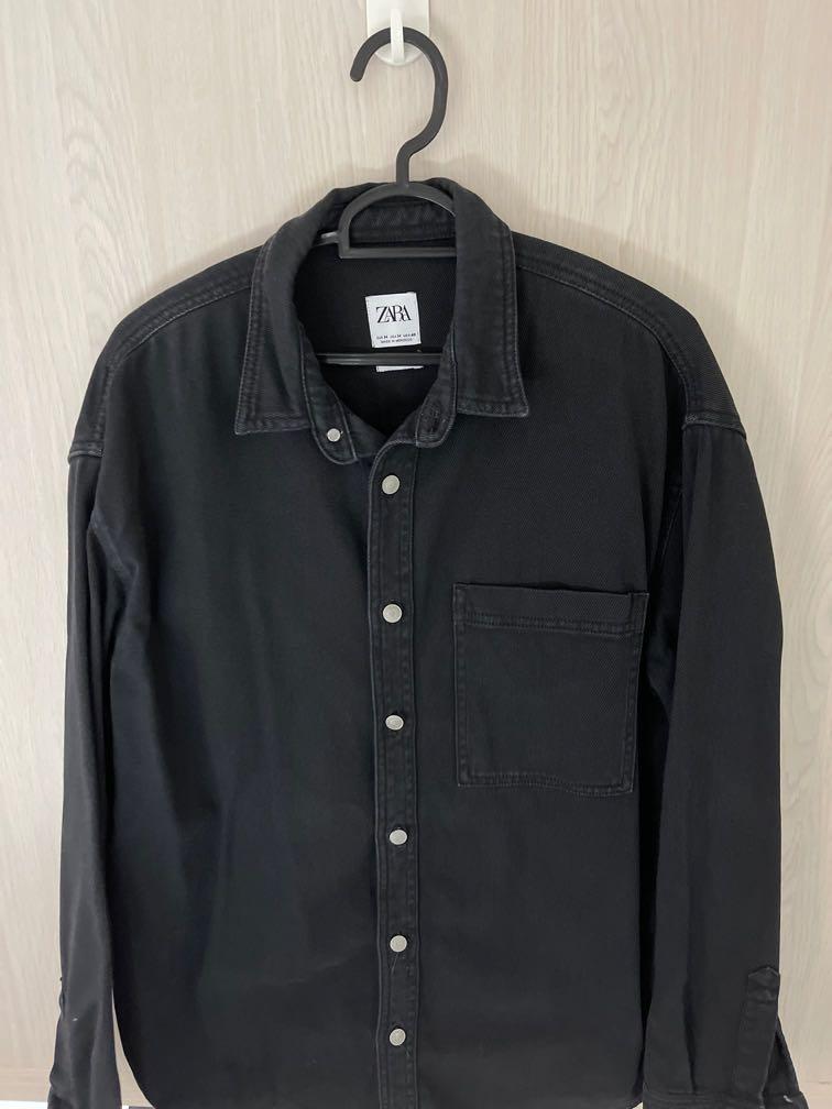 Zara relaxed fit shirt, Men's Fashion, Tops \u0026 Sets, Formal Shirts on  Carousell