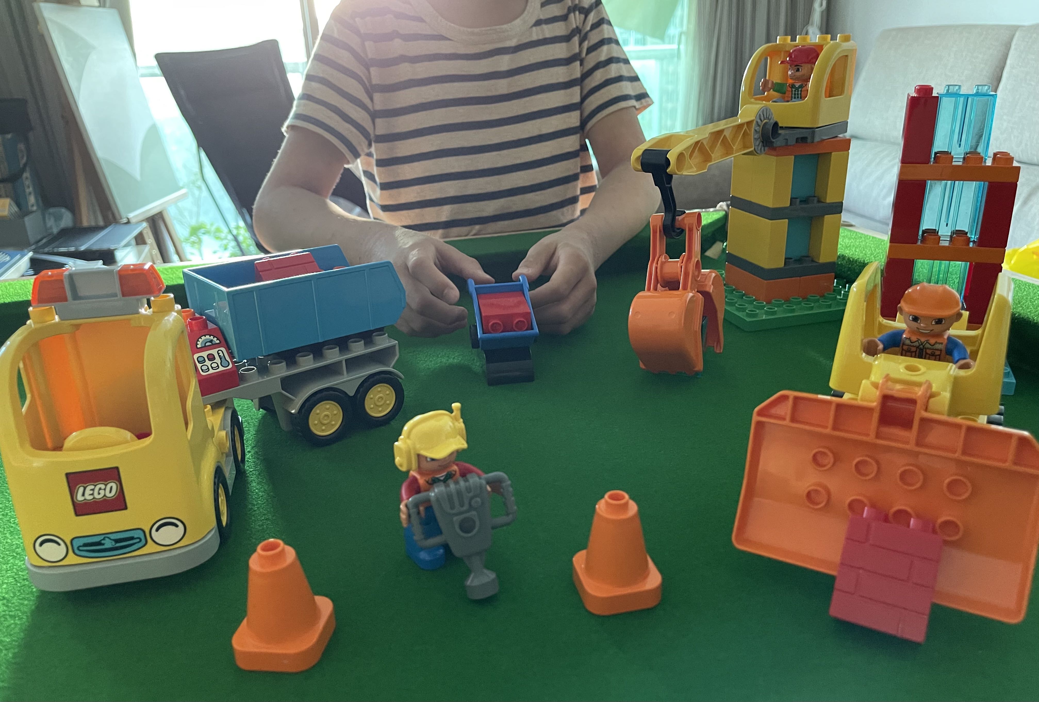 Lego duplo big construction site 10813 hotsell
