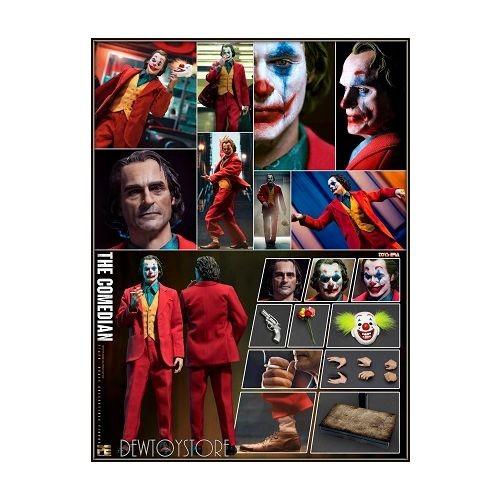 Toys era アクションフィギュア HAPPY FACE JOKER 1/6 Toys Era The Joker Joaquin Phoenix Happy Face 1/6 Scale