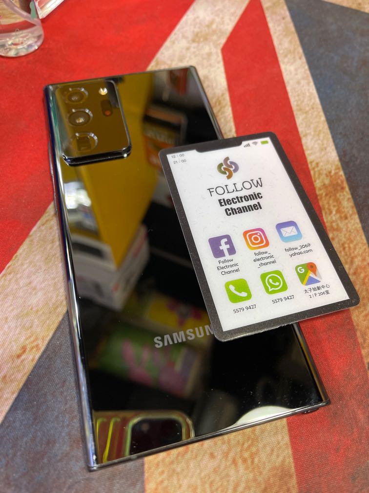 二手行貨)512GB Samsung Galaxy Note 20 Ultra 單機, 手提電話, 手機