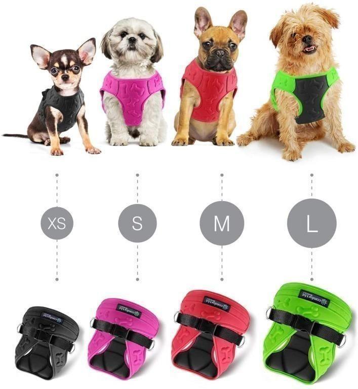 6333 metric usa Comfort Fit Pets No Pull Small Dog Harness Vest Easy to Put
