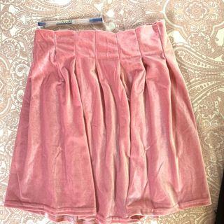 多款褲子裙子～短裙/粉色絨布/圓點短裙/黑蝴蝶結粉短褲