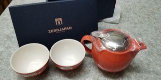 🇯🇵 日本製ZERO JAPAN茶壺茶杯套裝carrot色