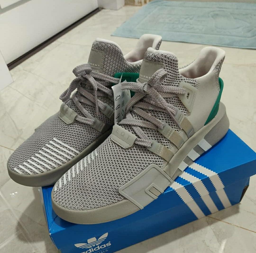 Adidas EQT US 11 Replaced box, Fesyen Pria, Sepatu , Sneakers di Carousell