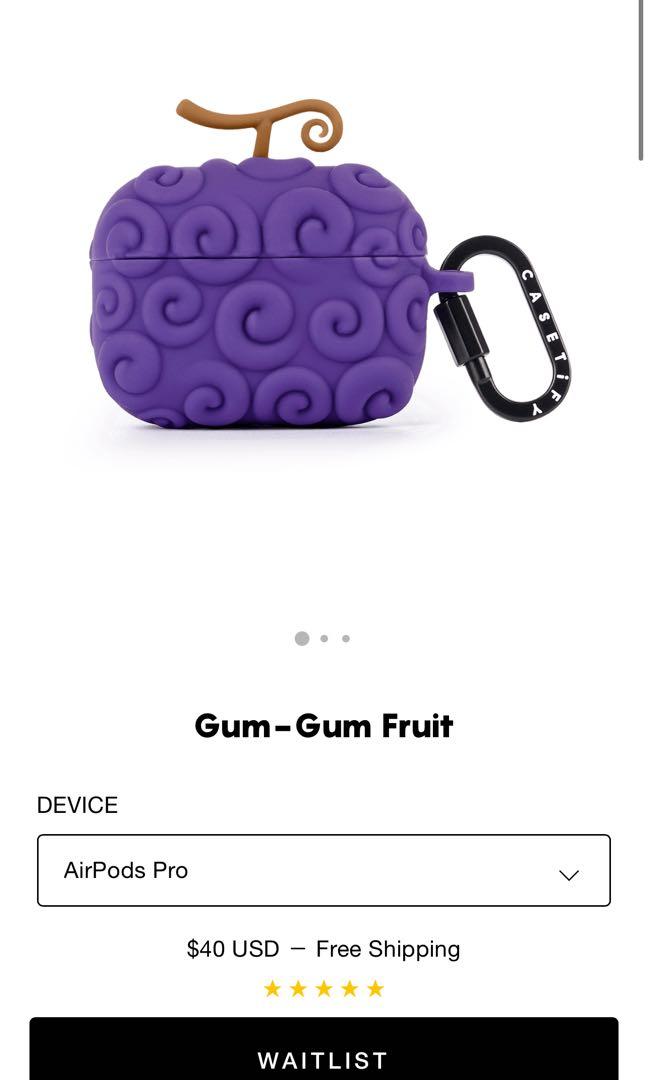 AirPod pro case one piece fruit Casetify authentic, Mobile Phones