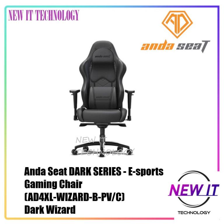 Anda Seat DARK SERIES E sports Gaming Chair AD4XL WIZARD B PV C