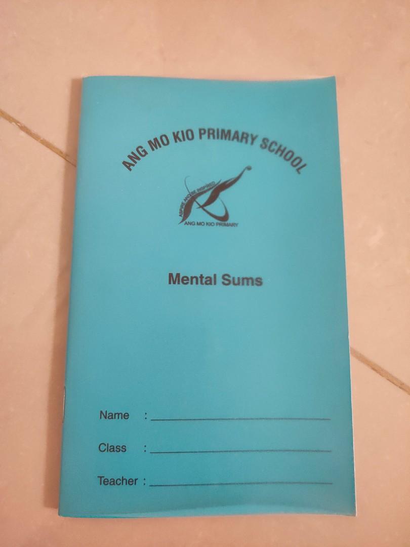 Ang Mo Kio Primary School notebooks and fulscape paper, Hobbies & Toys