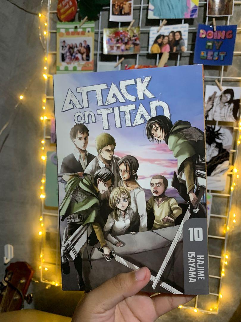 REPRICED! Assorted Mangas [Attack on Titan & Haikyuu!!] (Category: Comics & Manga) located in Tuy. Submitted by allaissx (Listing ID 1102425155, Image 2). Description: Selling my pre-loved mangas in very good condition. Only read once. No dents on any part . Good as new. ~ REPRICED! ~ • Attack on Titan (Vol. 10) - 400 •Haikyuu!! (Vol. 12) - 400 •Kaguya-sama: Love is War (Vol. 2) [SOLD] Shipping not included. PM for more pics or info. 😉 .