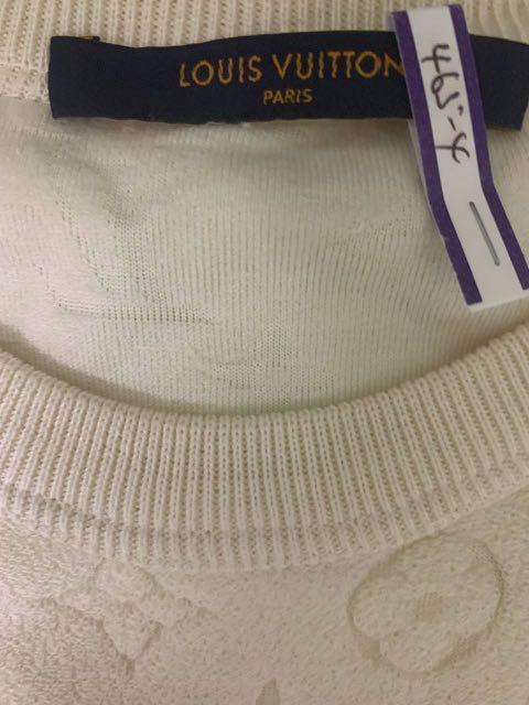 Louis Vuitton Logo Monogram White Mens Polo Shirt - Tagotee