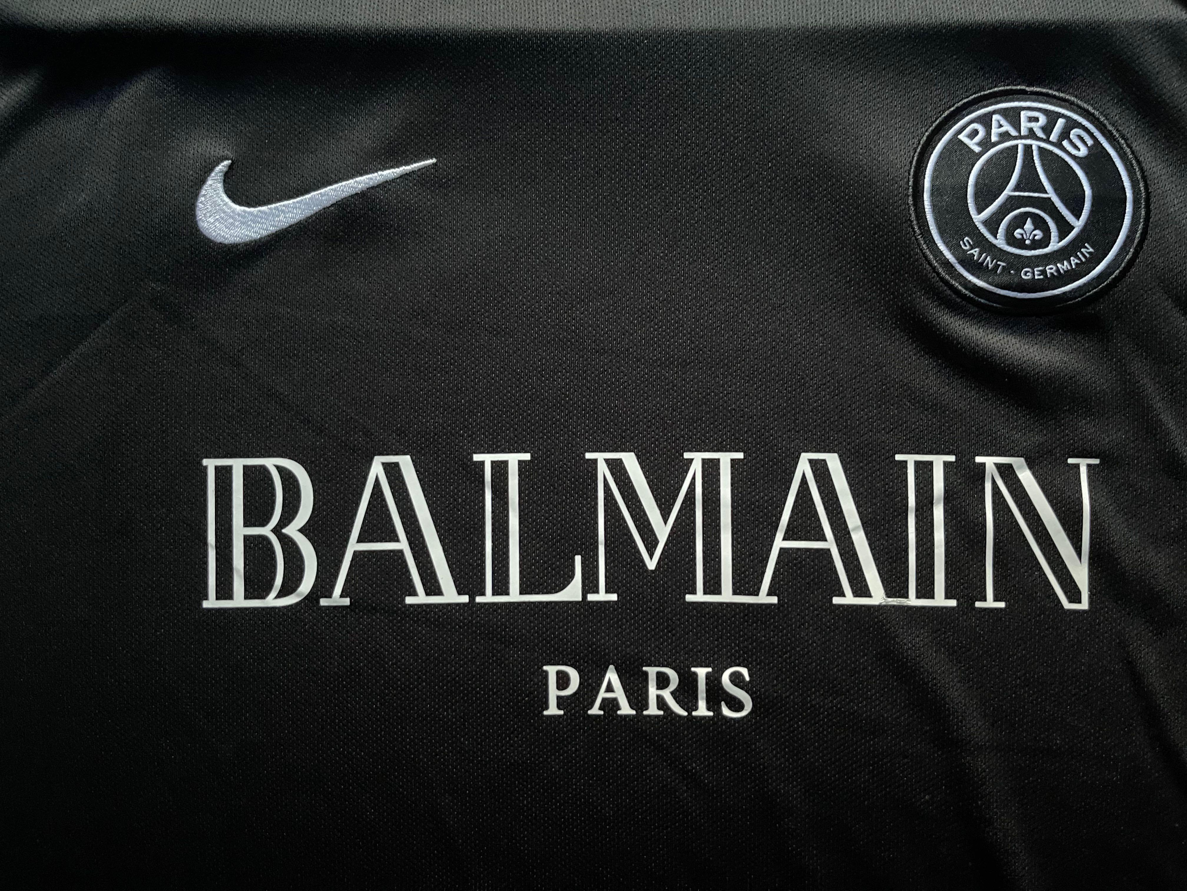 Authentic PSG x Balmain Nike Training Jersey. Size XXL, Fashion, Tops & Sets, Tshirts Polo Shirts on Carousell