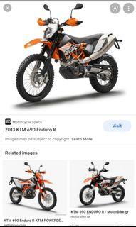 B> ktm 690 parts.
