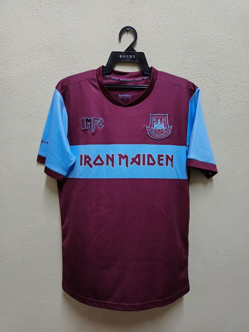 Baju band jersey Iron Maiden IM x West 