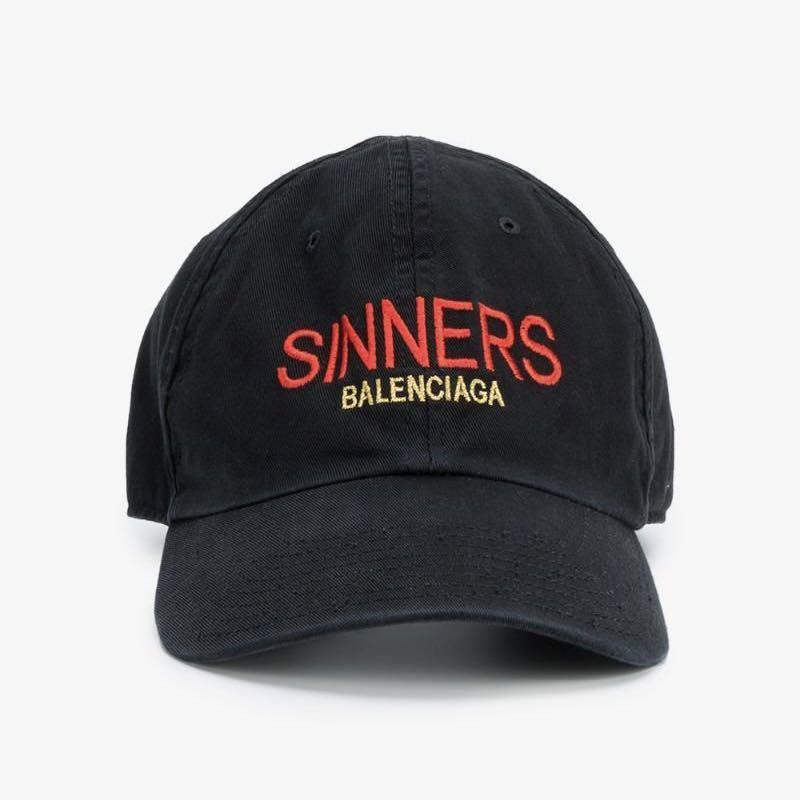 Balenciaga Sinners Cap Luxury Apparel on Carousell