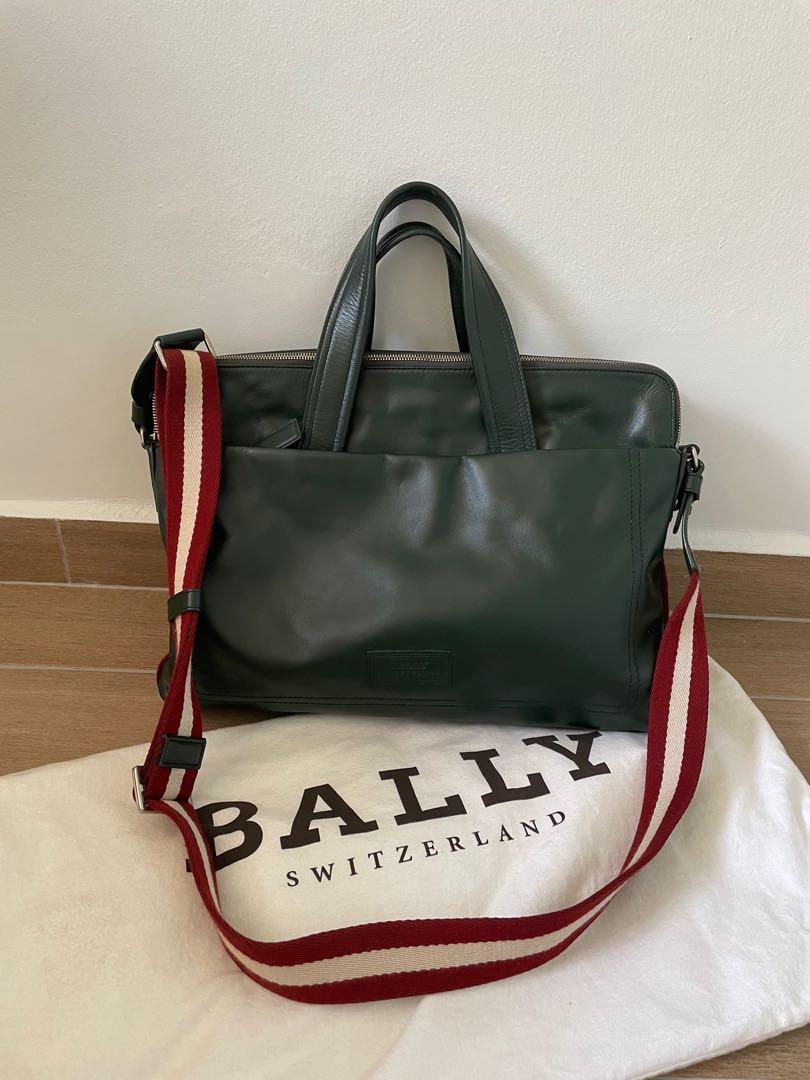 Bally laptop bag discount