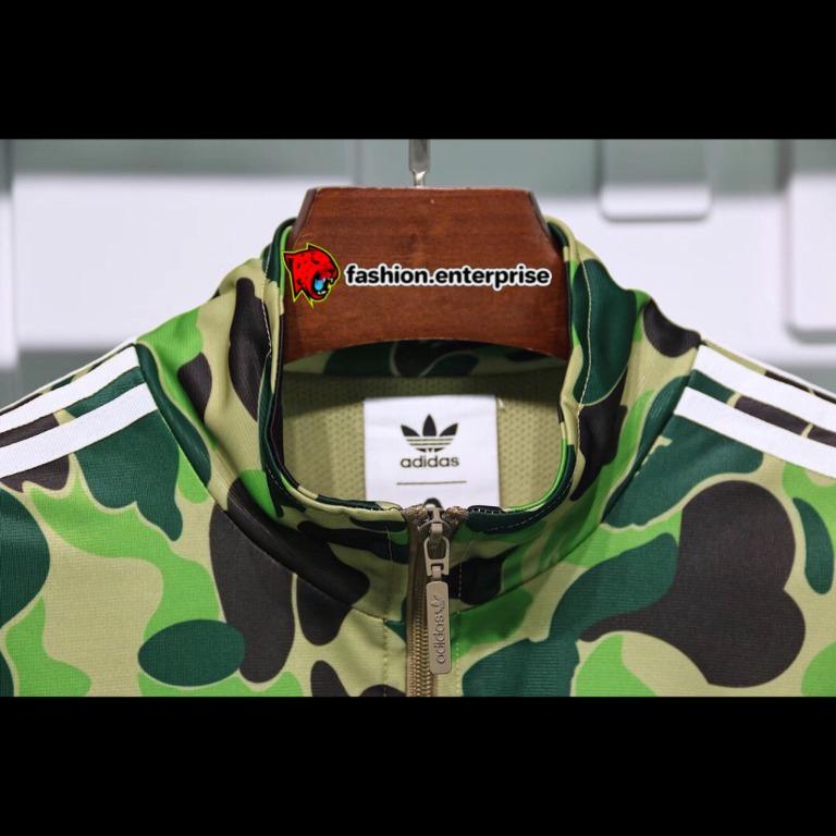 Bape x adidas abc camo track jacket black outlet