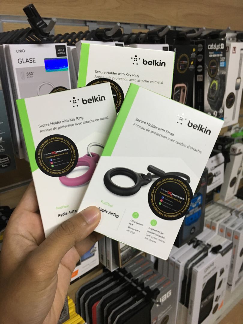 Tech Review - Belkin Key Ring Holder for Apple Air Tag. #Belkin
