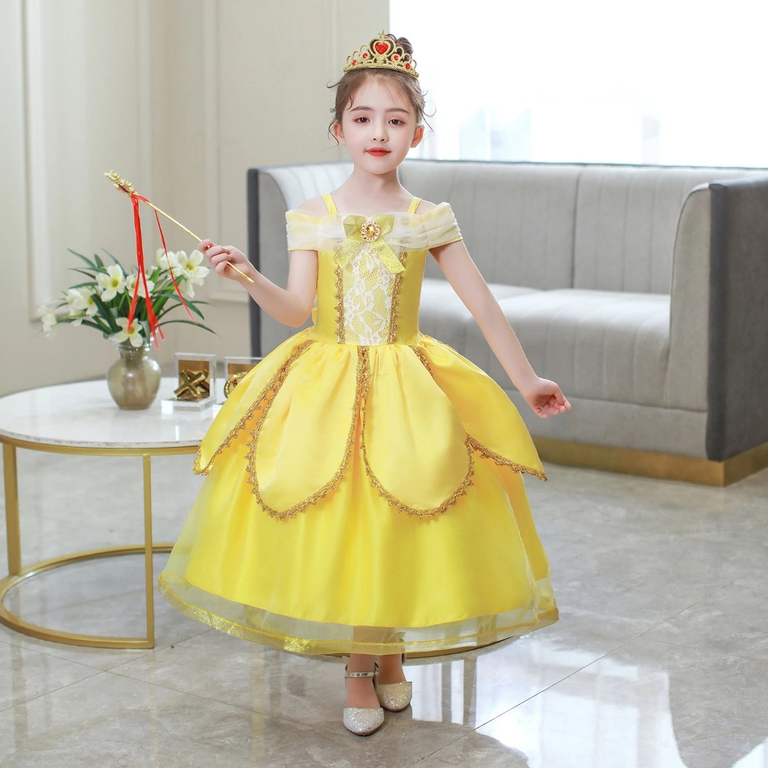 Belle Yellow dress from Beauty and the Beast, Babies & Kids, Babies ...