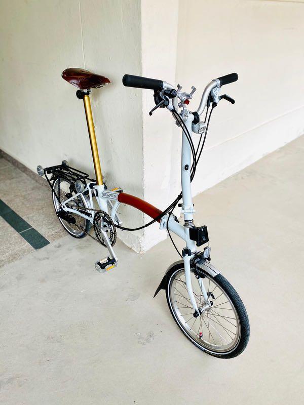 Brompton m6r papyrus white shop