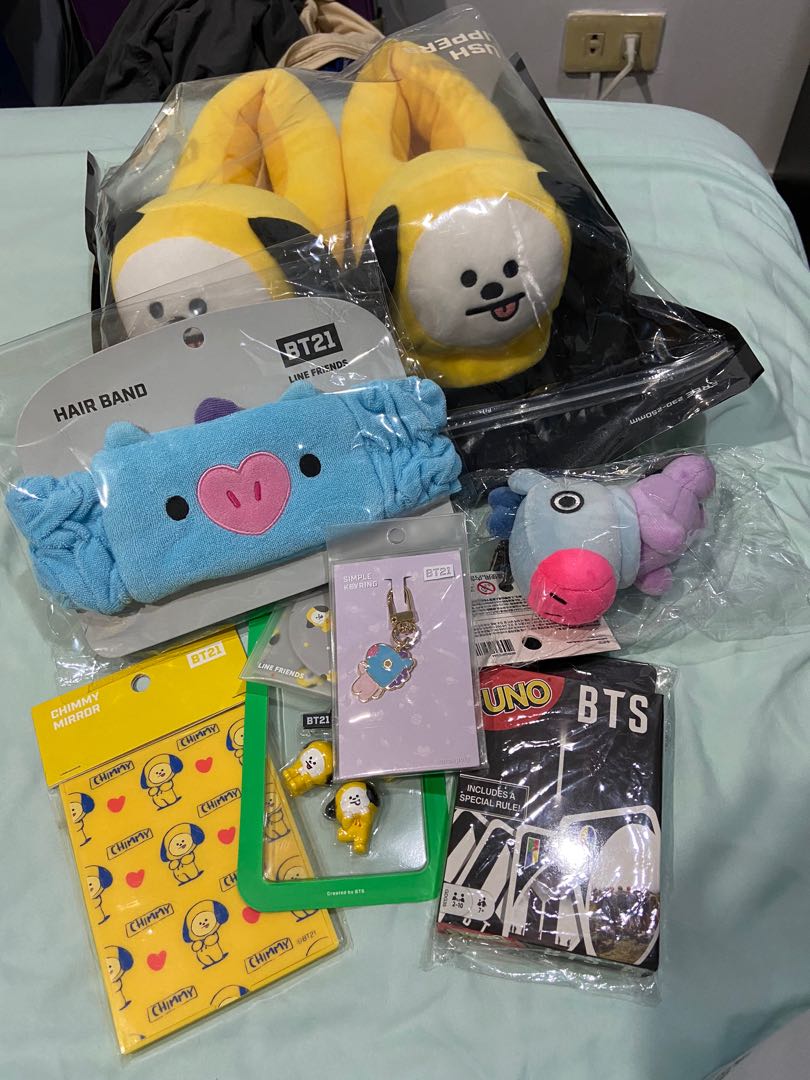 BT21 BTS OFFICIAL LINE FRIENDS CHIMMY MANG MERCH, Hobbies & Toys ...