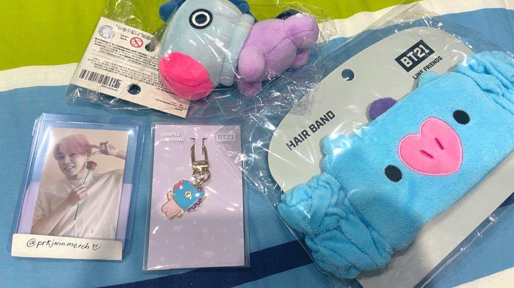 BT21 BTS OFFICIAL LINE FRIENDS CHIMMY MANG MERCH, Hobbies & Toys ...
