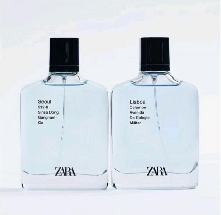 Bundling Parfum Zara Seoul & Zara Lisboa For Man EDP 100ml